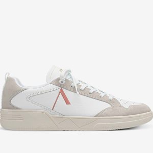 Visuklass Leather Suede S-C18 | White Peach | Women